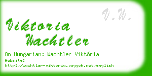 viktoria wachtler business card