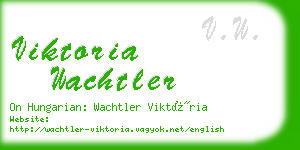 viktoria wachtler business card